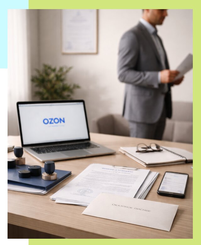 Отказное письмо для Ozon в Новокубанске от 3639 р. | Сертэкс